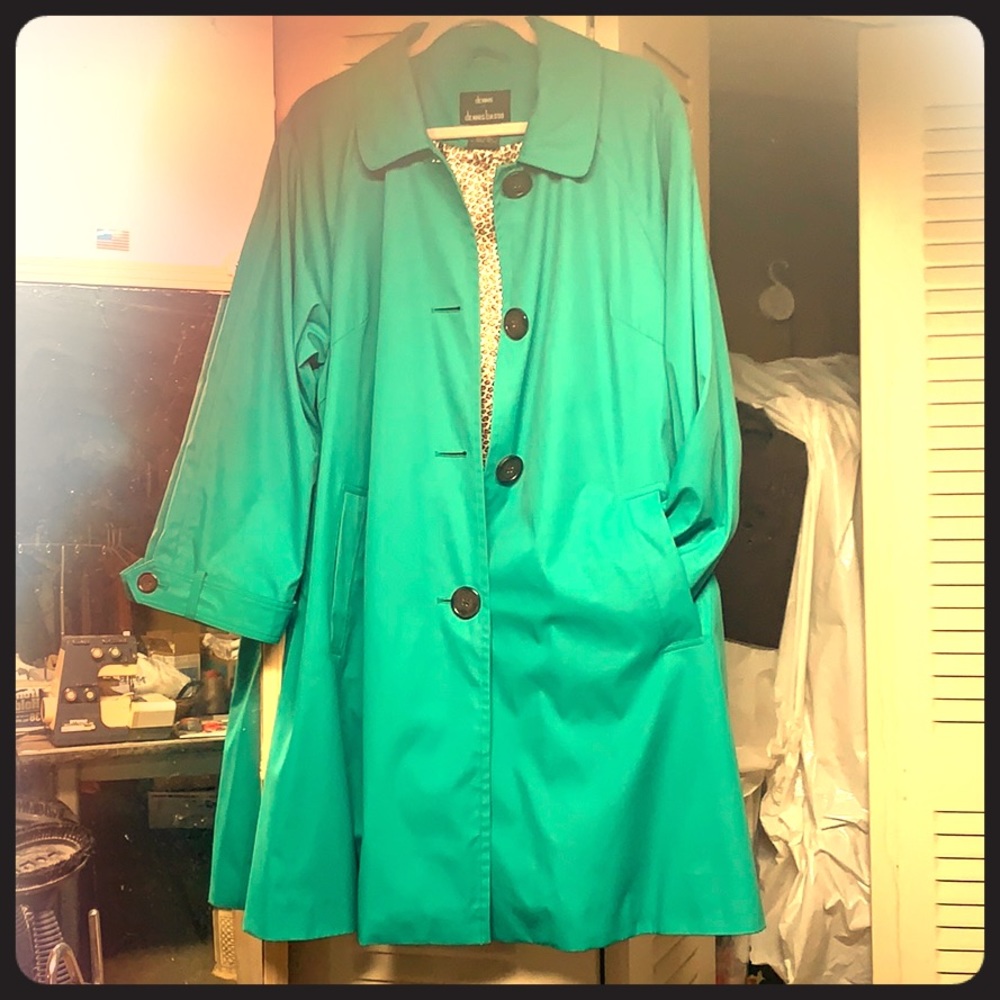 Kelly green Raincoat ☔️